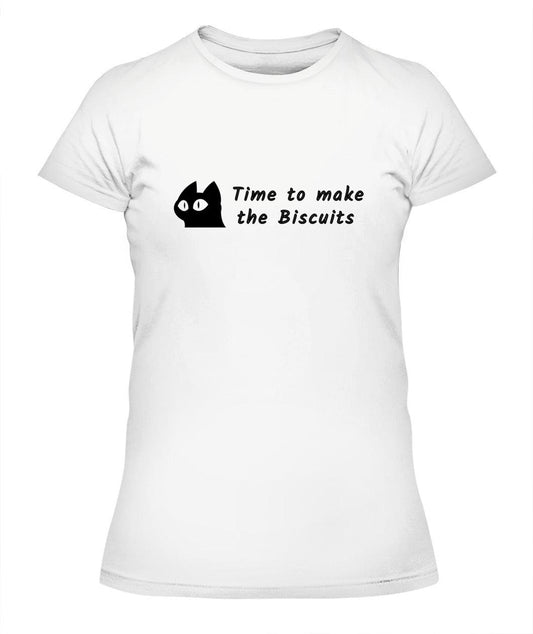 Time to Make - Scritch (Black Letters) - Ladies T-Shirt